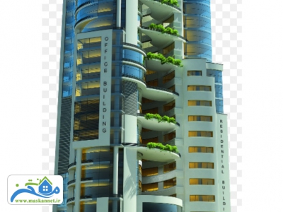 واحد ۹۵ متری تجاری در برج اداری تجاری مجلل لکسون در چیتگر 
